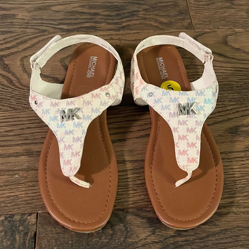Girls Size 5 Michael Kors Sandals